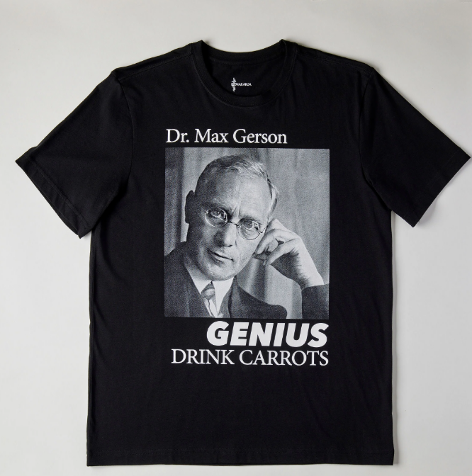 CAMISETA NEGRA PARA HOMBRE - GERSON