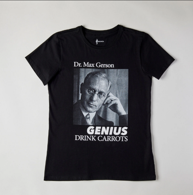 CAMISETA NEGRA PARA MUJER - GERSON