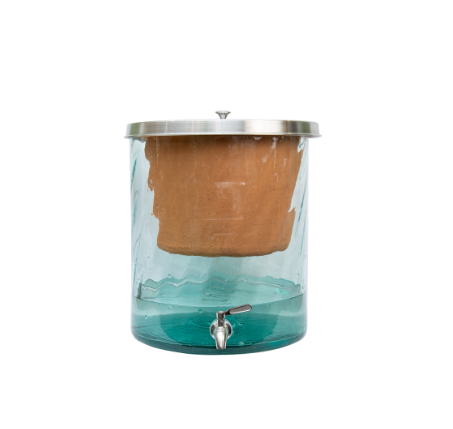 FILTRO PARA AGUA - VIDRIO ESPIRAL TRANSPARENTE - Agualogic