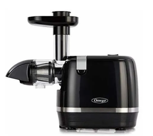 Extractor y exprimidor de jugos Omega H3000D, Exprimidor En Frio De Masticación Lenta - Diseño compacto.