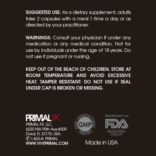 INNERX - Primal FX-CAIDA DE PELO