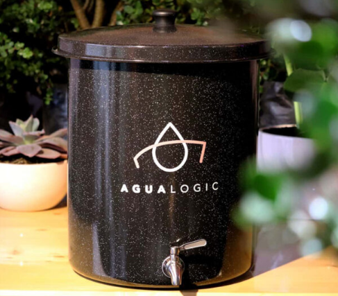 FILTRO PARA AGUA - PELTRE NEGRO JASPEADO - Agualogic