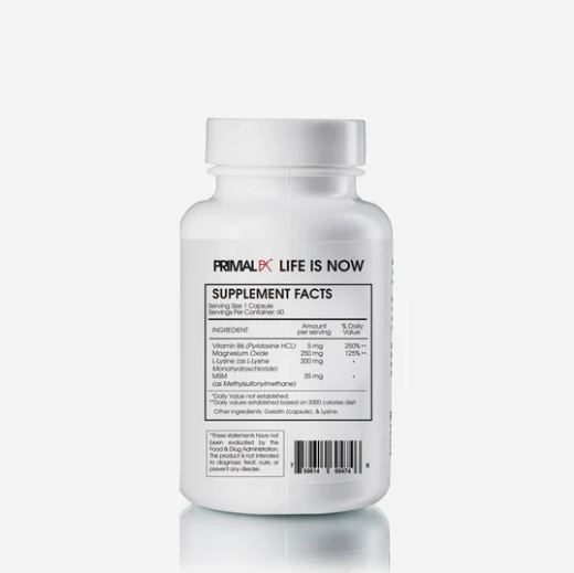 MAGNESIUM + Lysine M6 - Primal FX