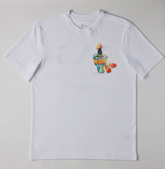 CAMISETA BLANCA PARA HOMBRE - EXTRACTOR